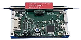 偏振發(fā)生器 PSG-100 用于偏振相關(guān)損耗 (PDL) 測量，自鎖